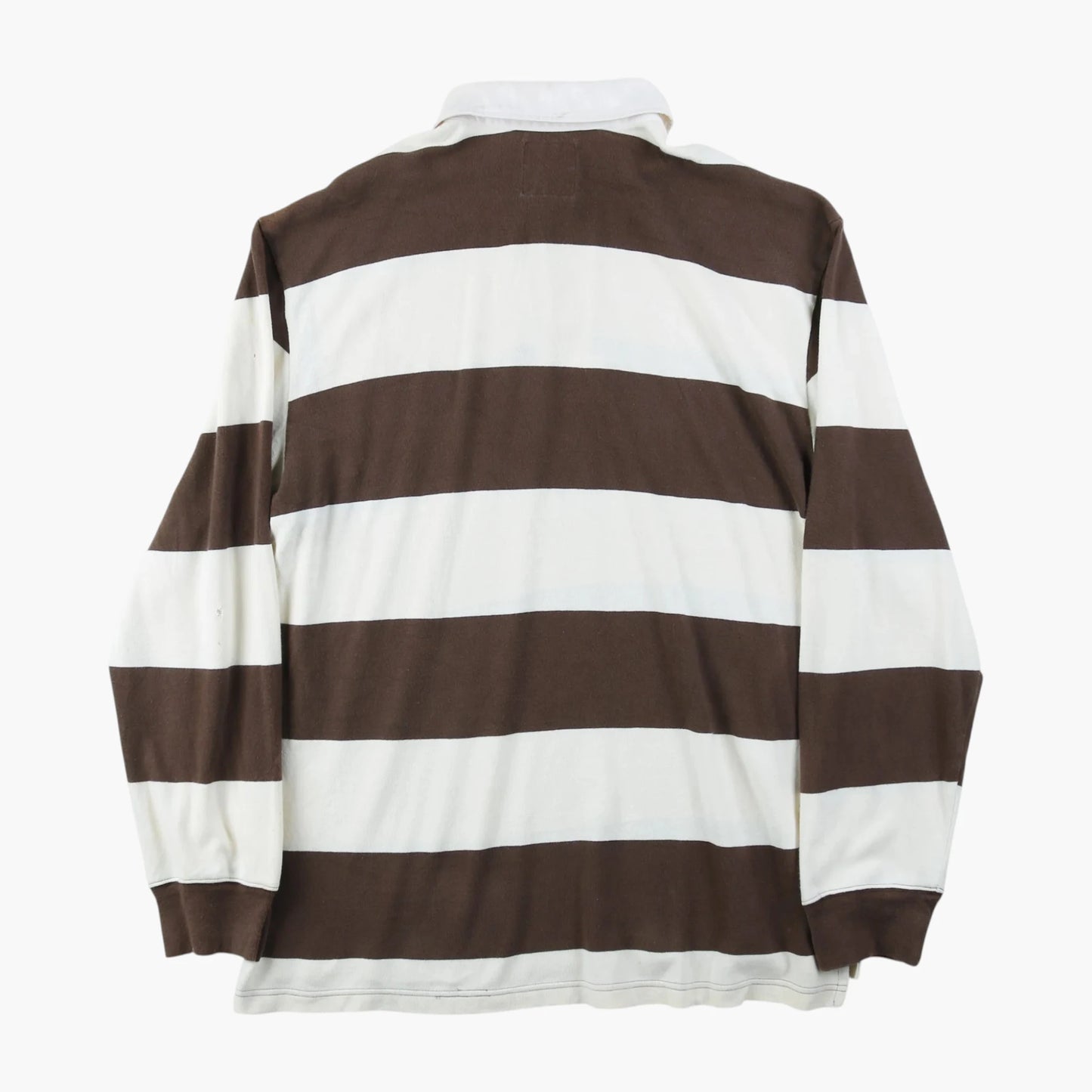 Old Navy Rugby Shirt - Brown Stripe