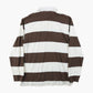 Old Navy Rugby Shirt - Brown Stripe