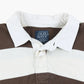 Old Navy Rugby Shirt - Brown Stripe