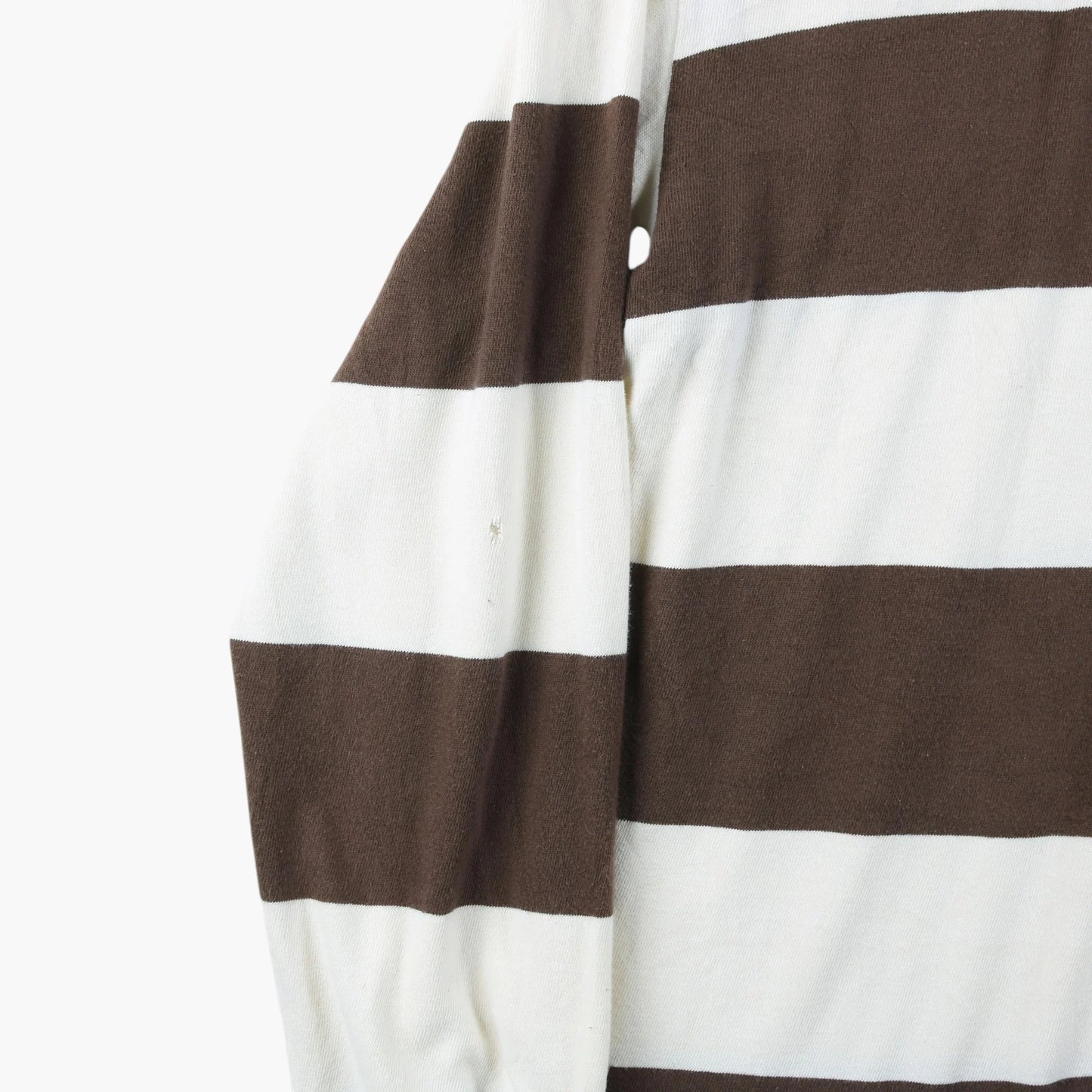 Old Navy Rugby Shirt - Brown Stripe