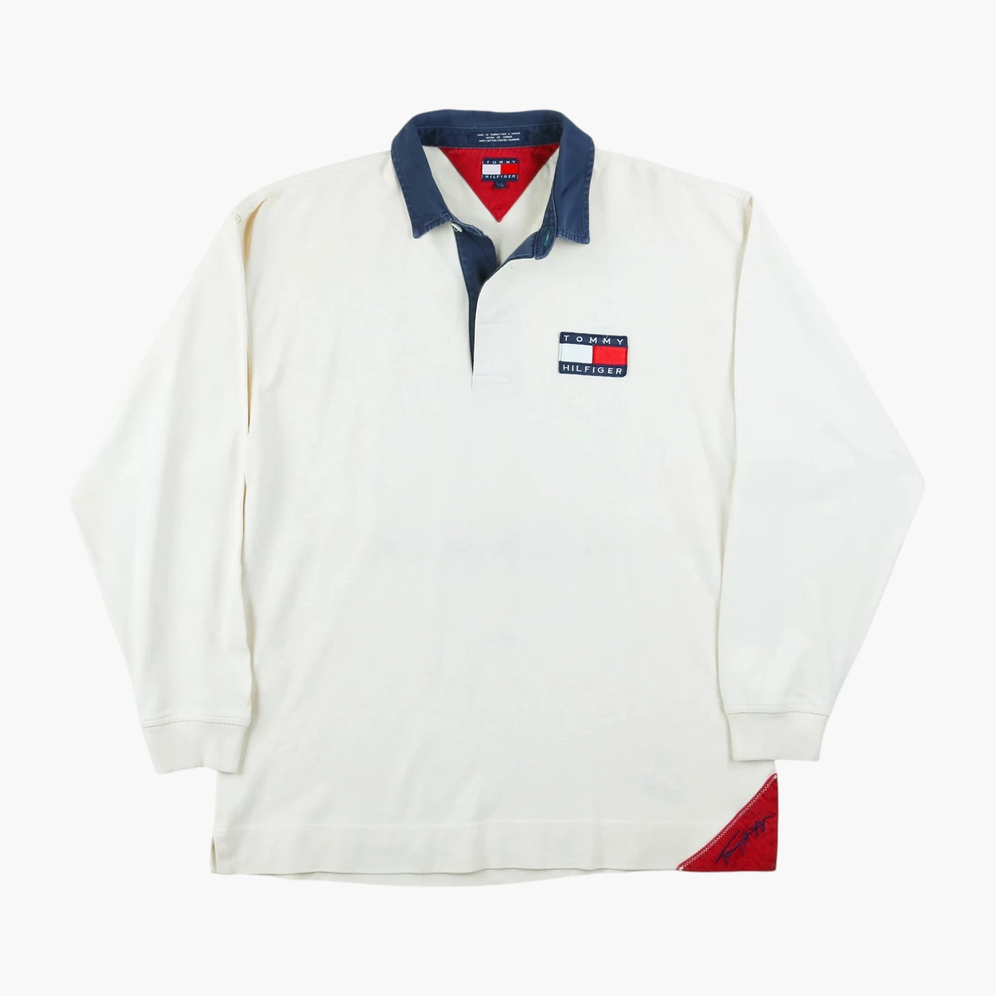 Tommy Hilfiger Rugby Shirt - White