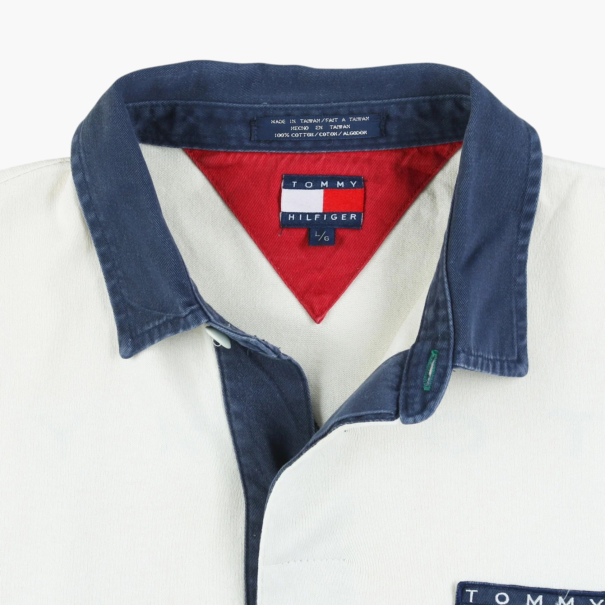 Tommy Hilfiger Rugby Shirt - White