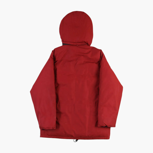 Hooded Parka Jacket - Maroon