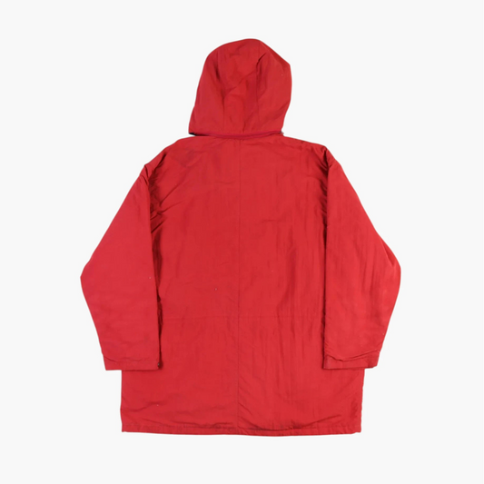 Hooded Parka Jacket - Red