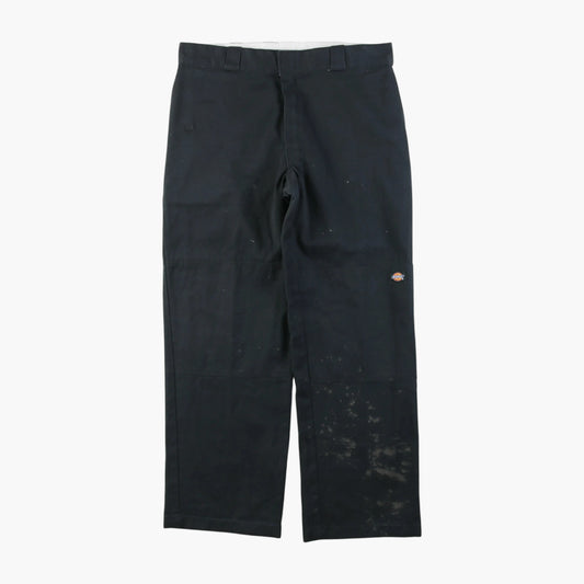 874 Double Knee Work Pants - Black - 34" 32"