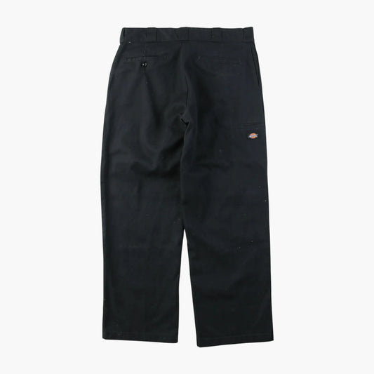 874 Double Knee Work Pants - Black - 34" 32"