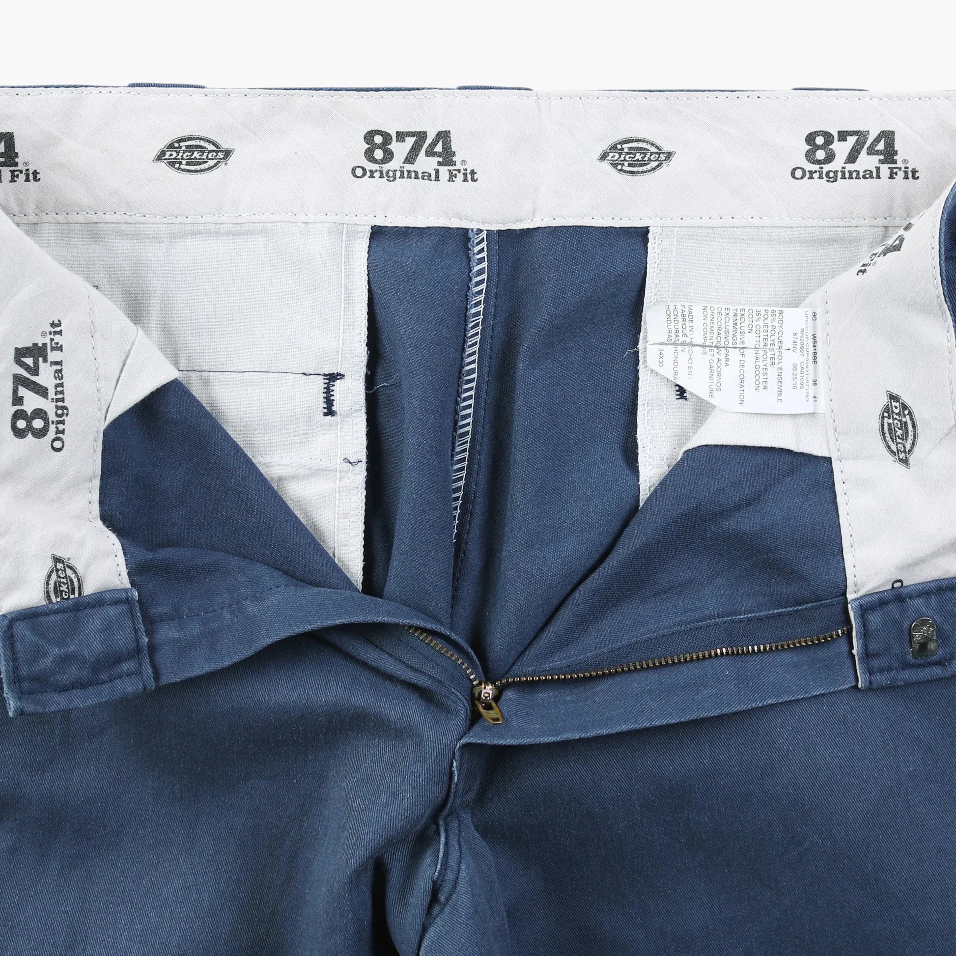 874 Work Pants - Blue - 34" 30"