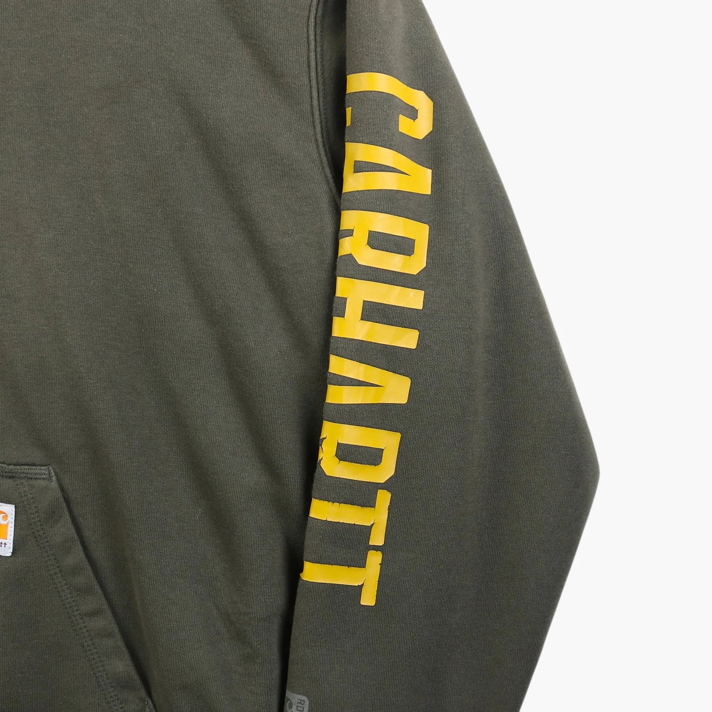 Vintage Hooded Sweatshirt - Green