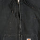 Hooded Work Jacket - Black