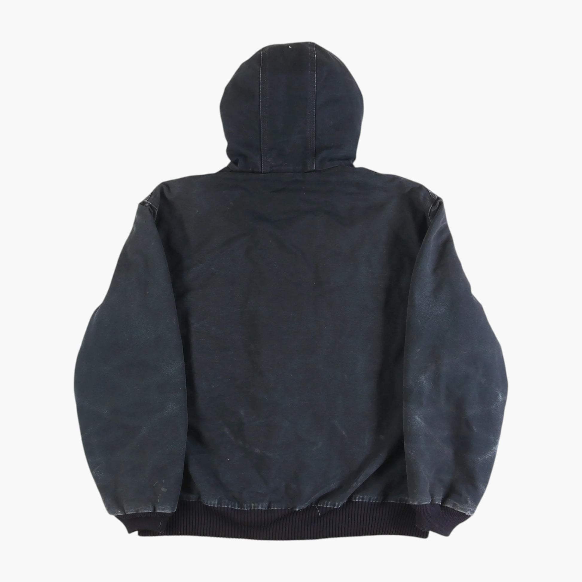 Hooded Work Jacket - Black