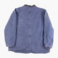 Sherpa-lined Canvas Work Jacket - Purple