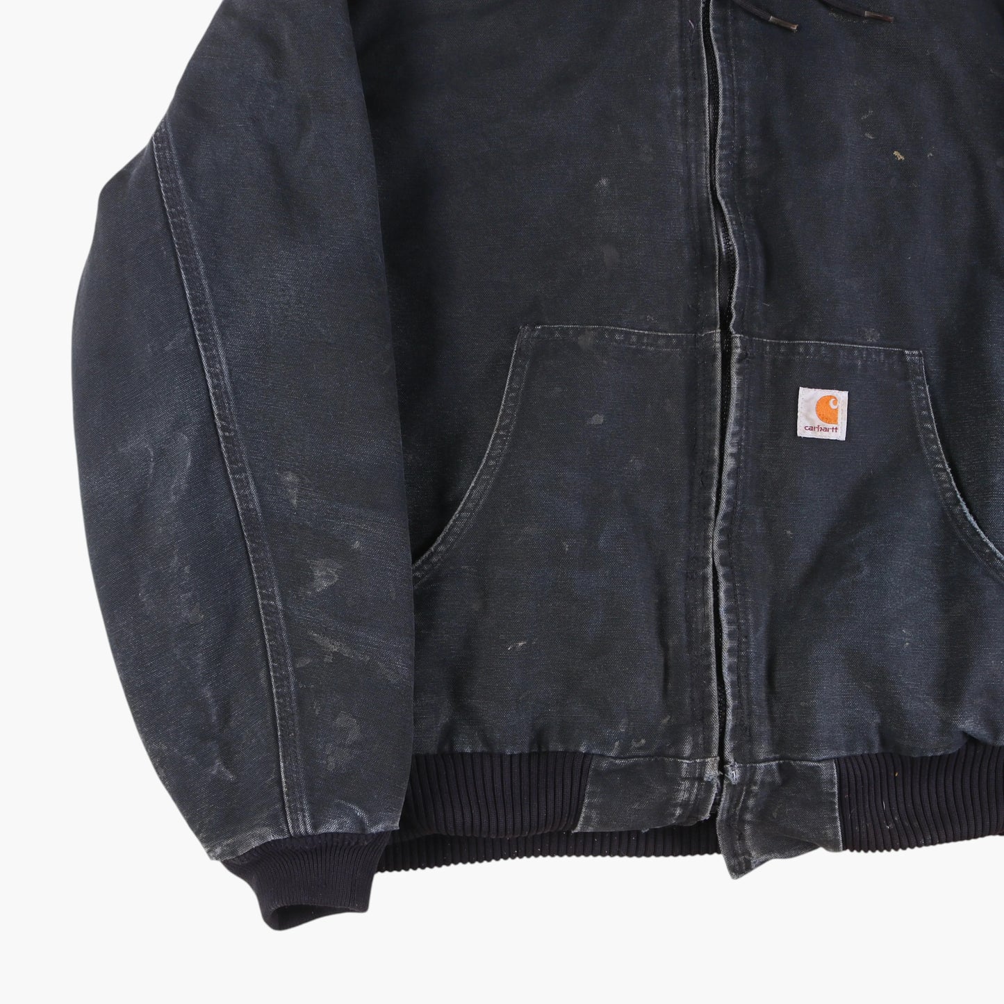 Hooded Work Jacket - Black