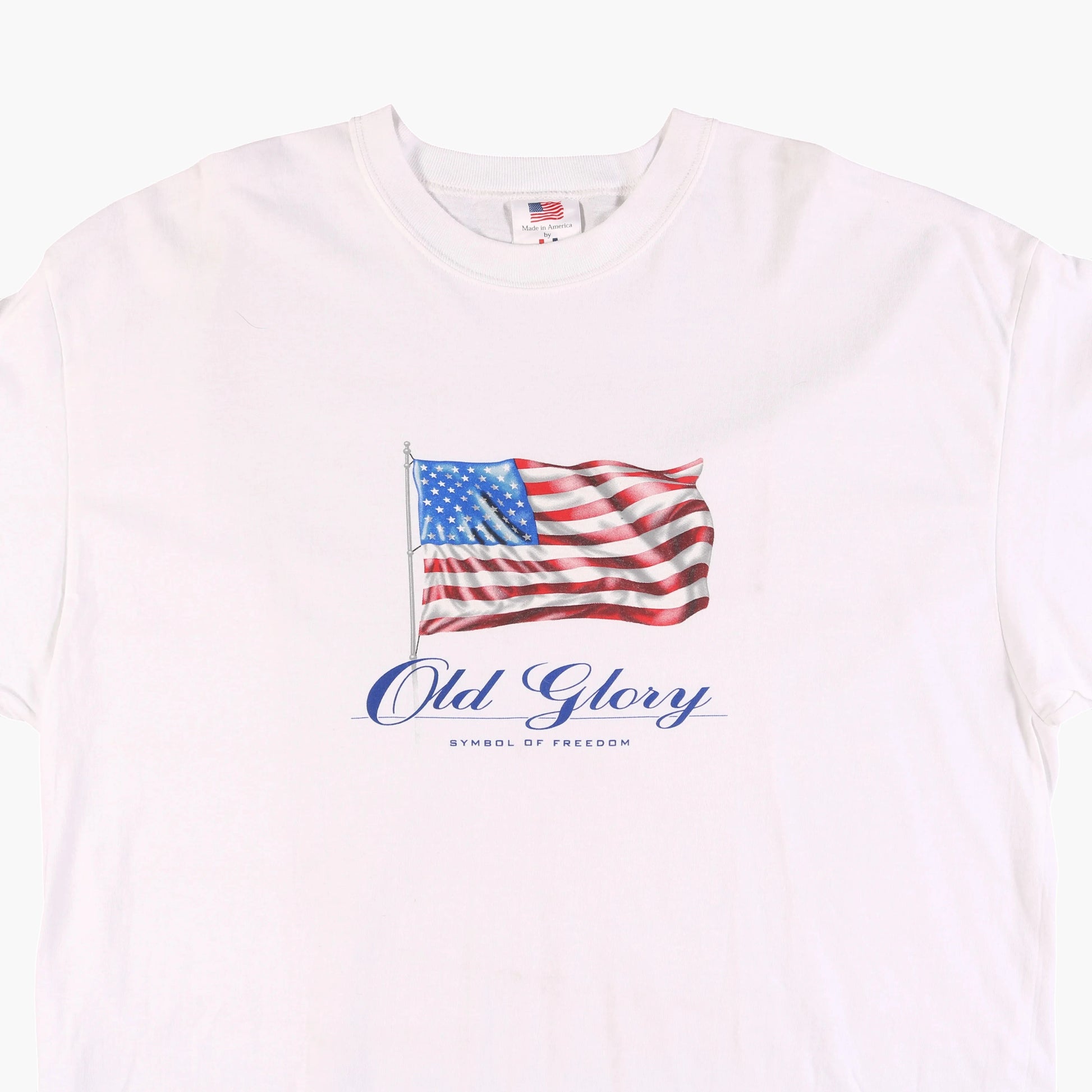 Old Glory T-Shirt Men Size Large M&O Old Glory T-Shirt Men Size Large M&O