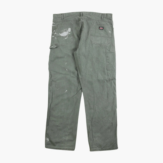 Vintage Carpenter Pants - Green - 42/34