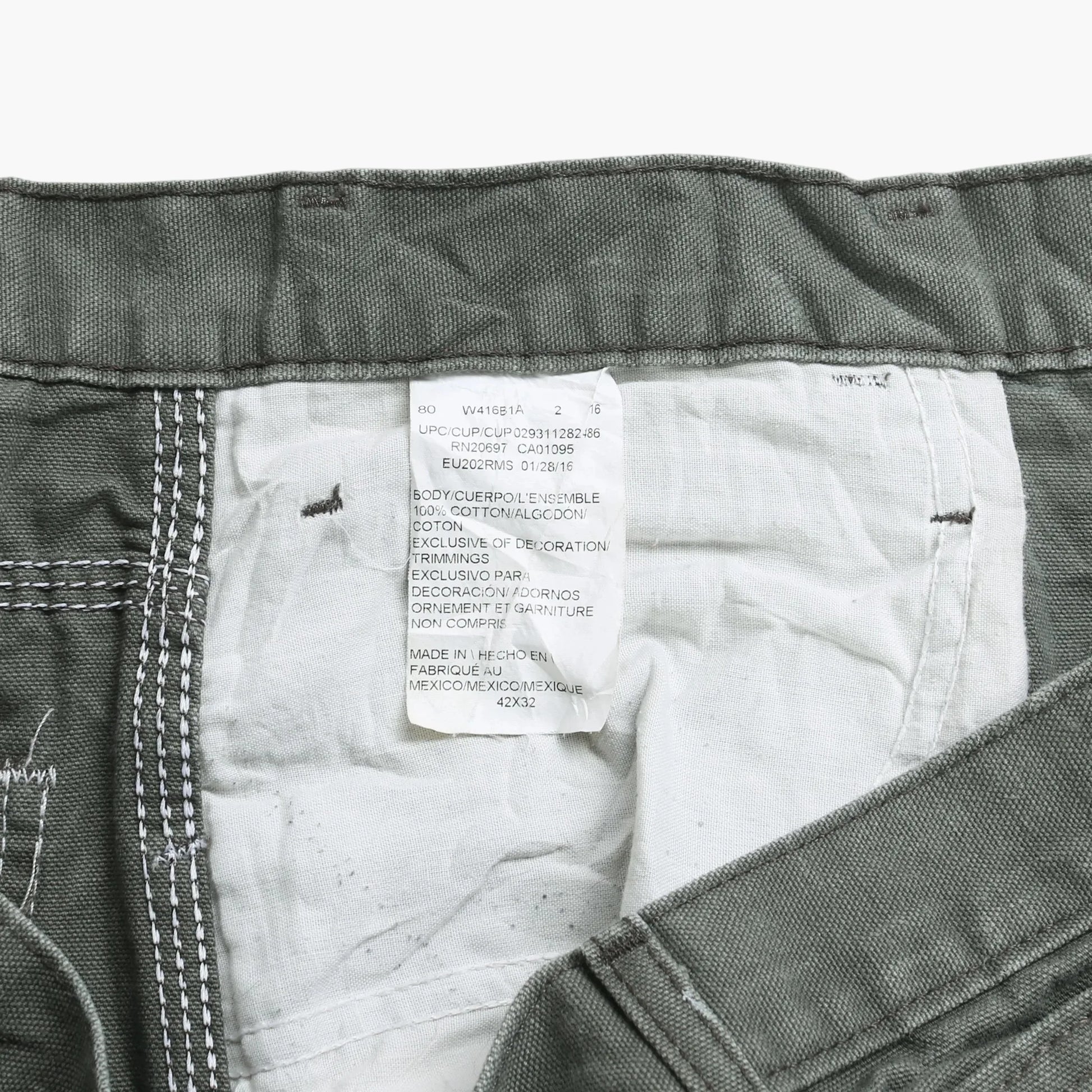 Vintage Carpenter Pants - Green - 42/34