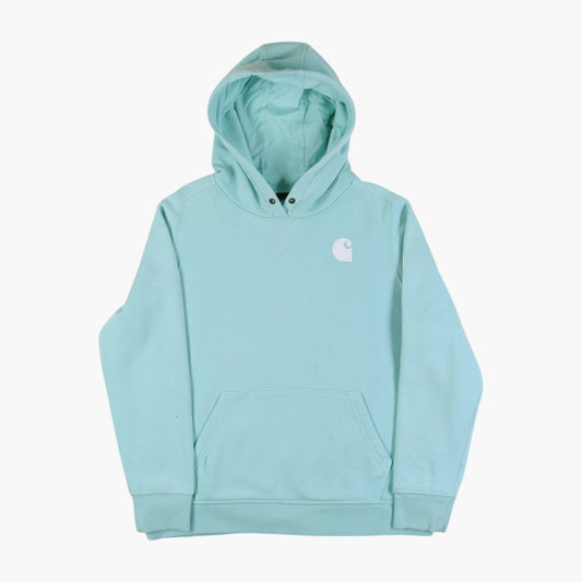 Vintage Hooded Sweatshirt - Turquoise