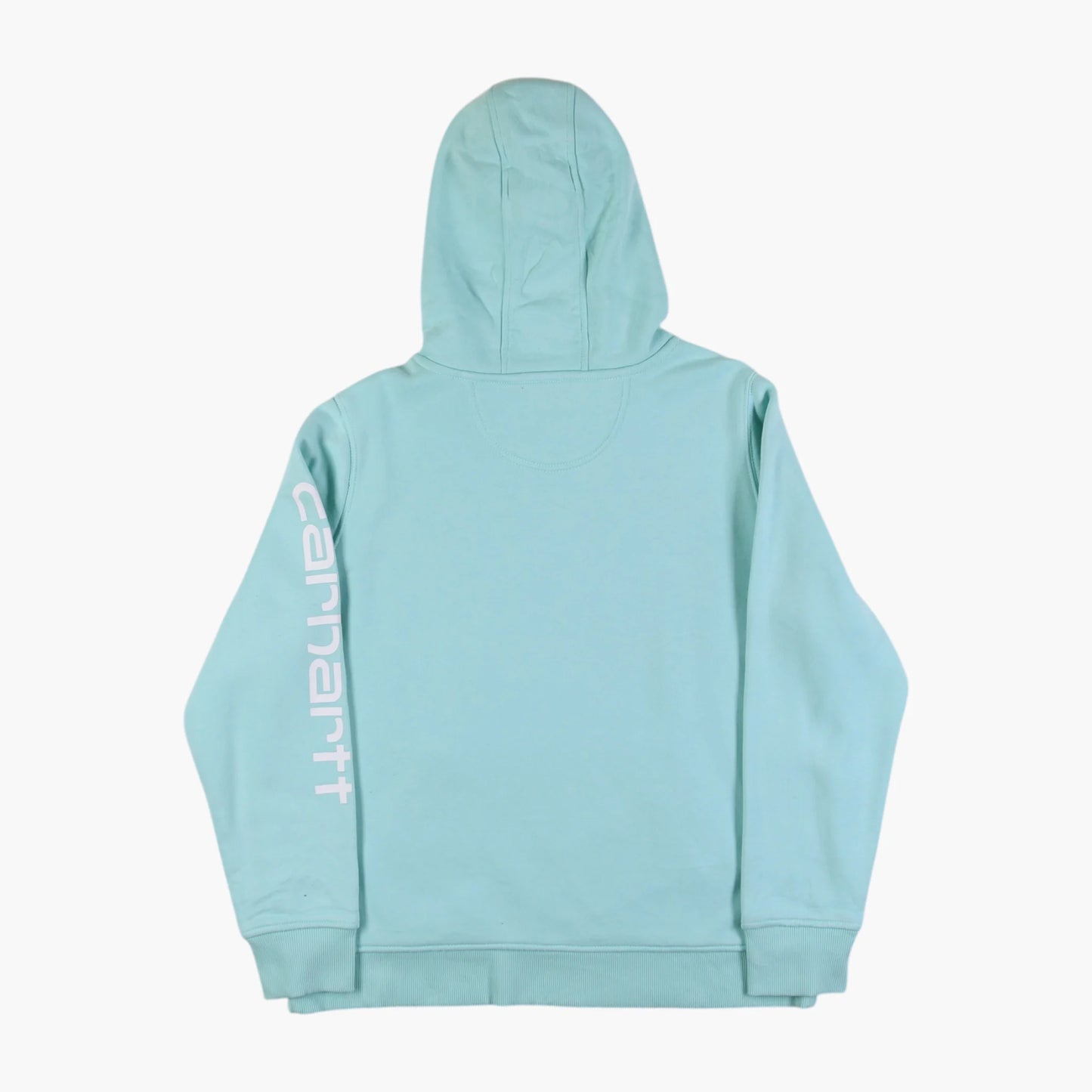 Vintage Hooded Sweatshirt - Turquoise