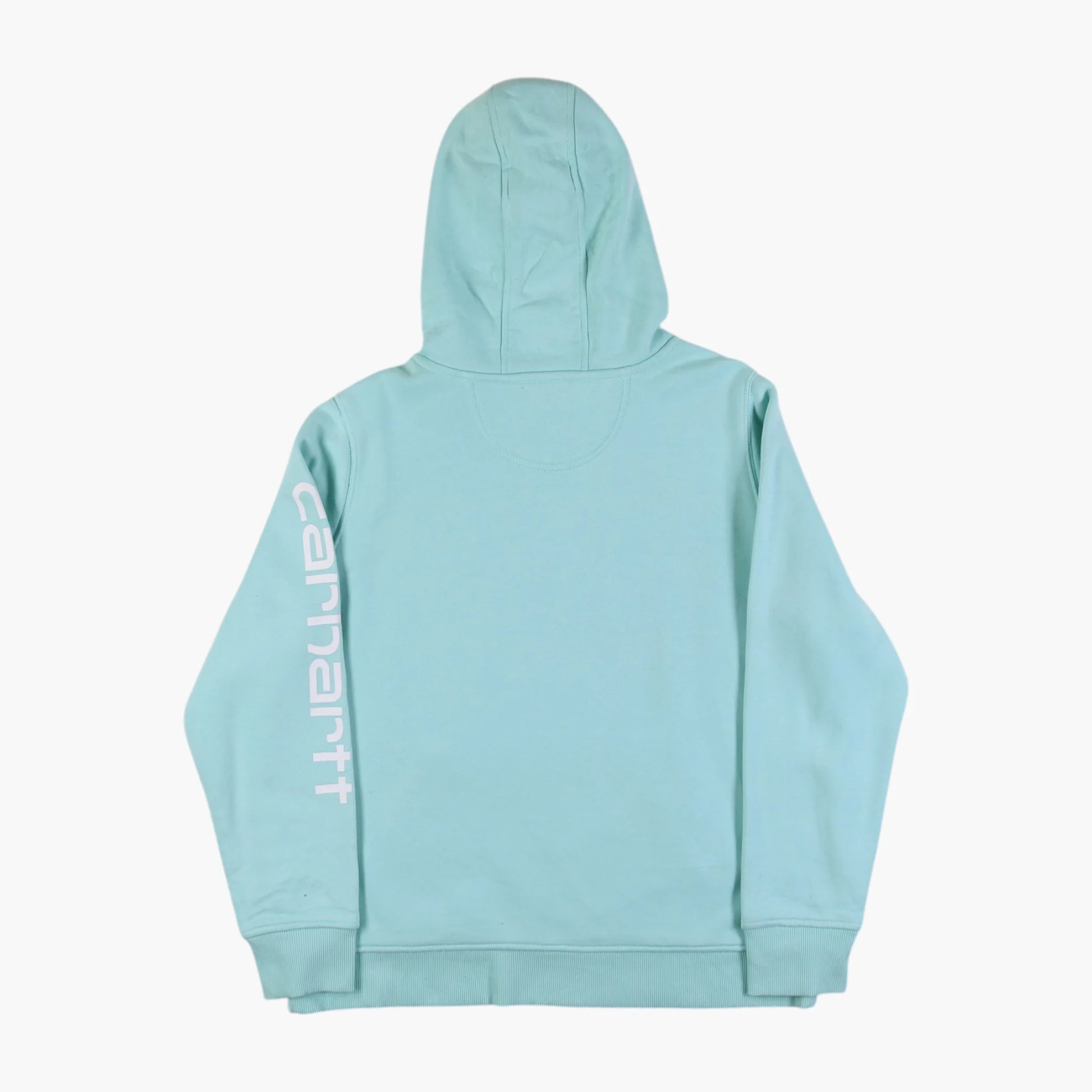 Vintage Hooded Sweatshirt - Turquoise