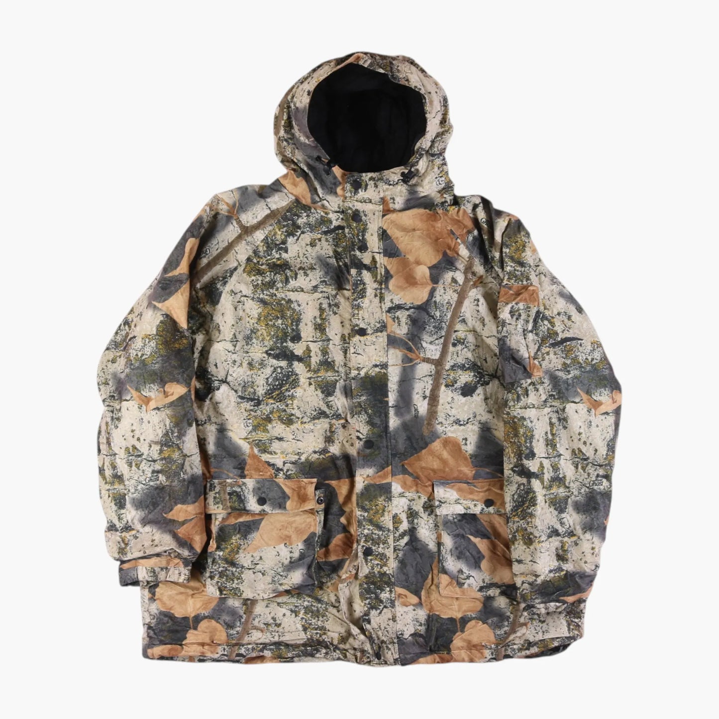 Ghost Camo Hooded Hunting Jacket
