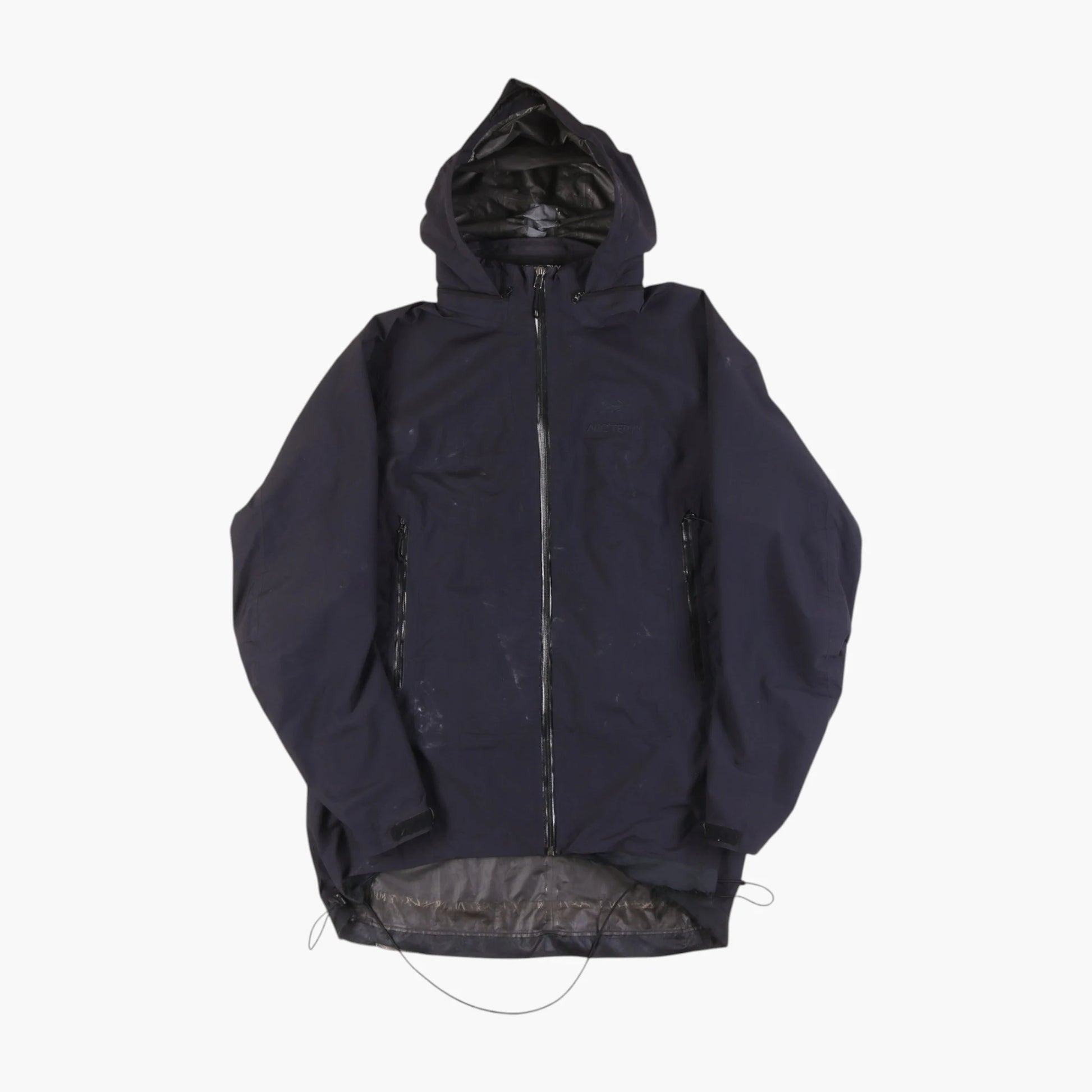 Hooded Shell Jacket - Black