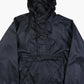 Anorak Hooded Windbreaker - Black