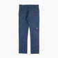 Skinny Straight Work Pants - Navy