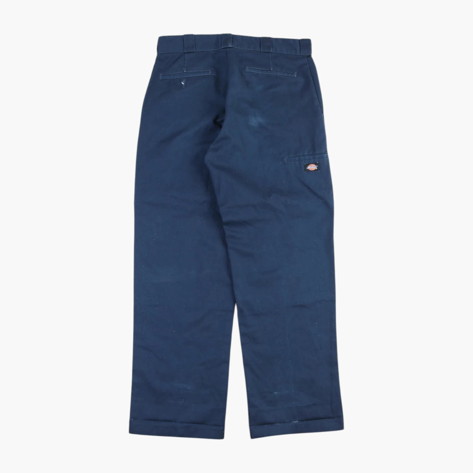 Loose Fit Work Pants - Navy