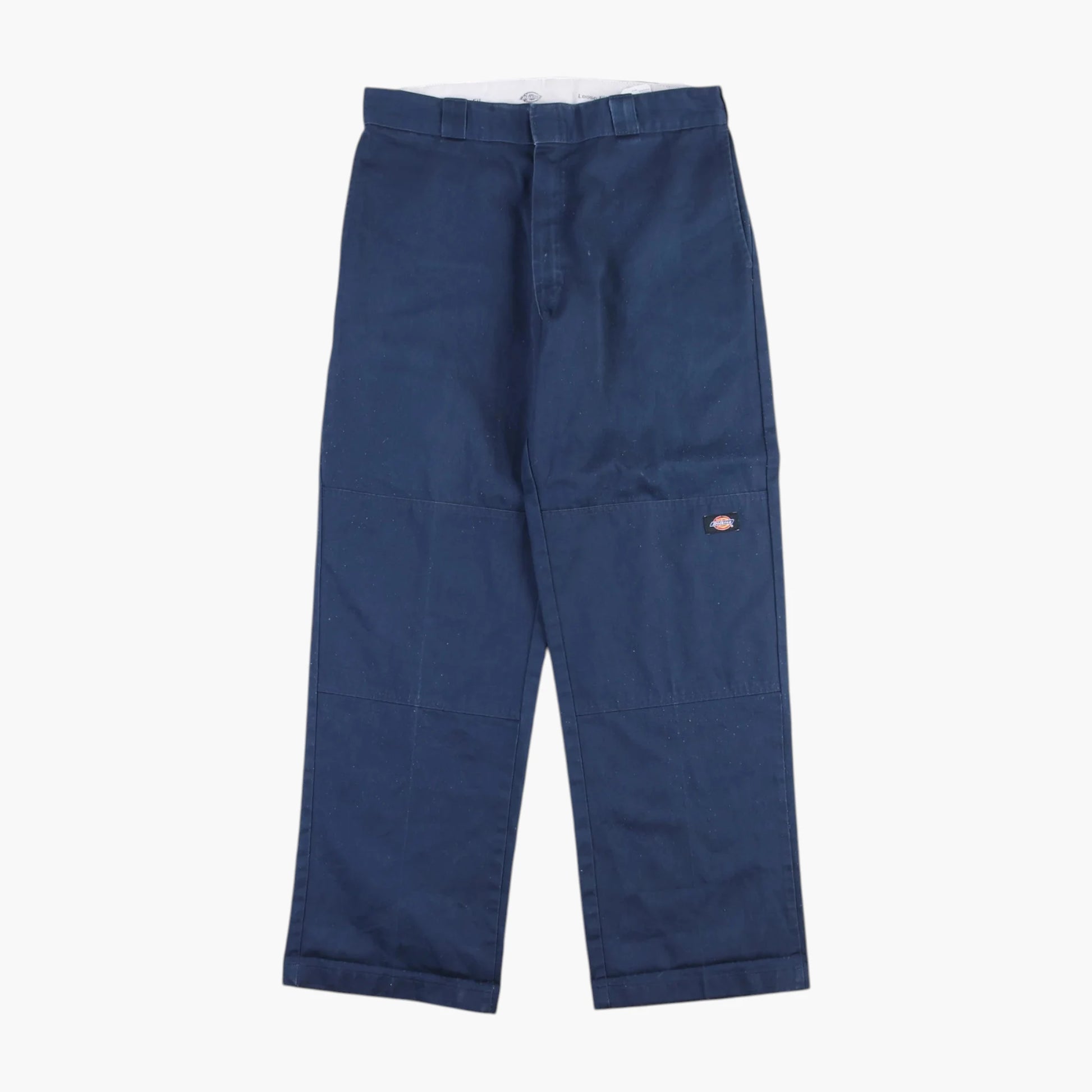 Loose Fit Work Pants - Navy