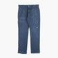 Skinny Straight Work Pants - Navy