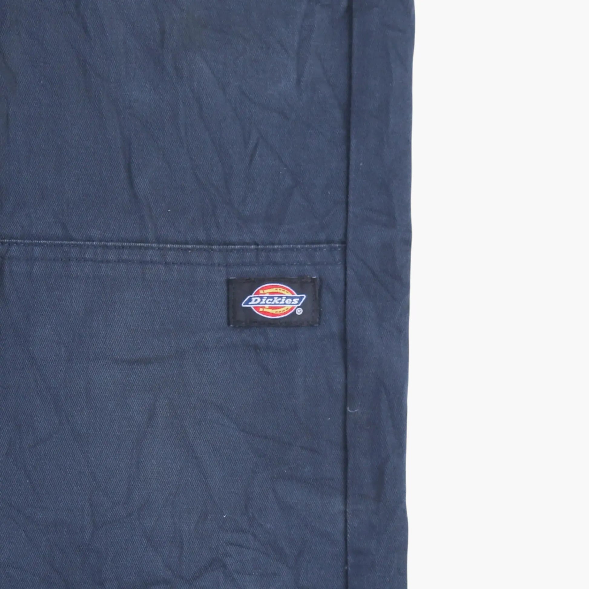 Skinny Straight Work Pants - Navy