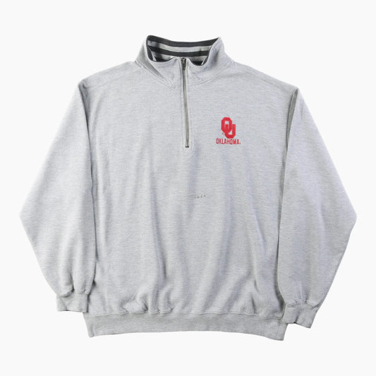 Vintage Oklahoma 1/4 Zip Sweatshirt