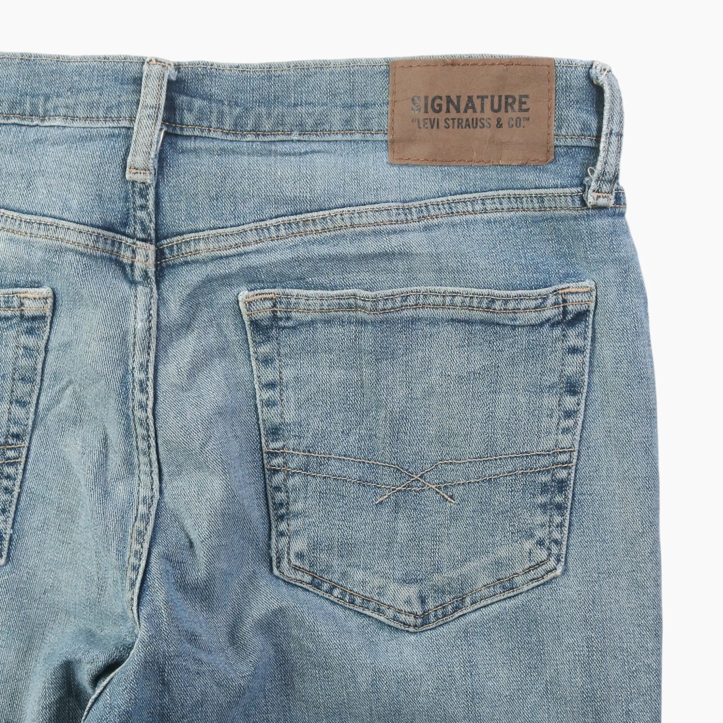 Vintage Signature Jeans - Denim 33/32