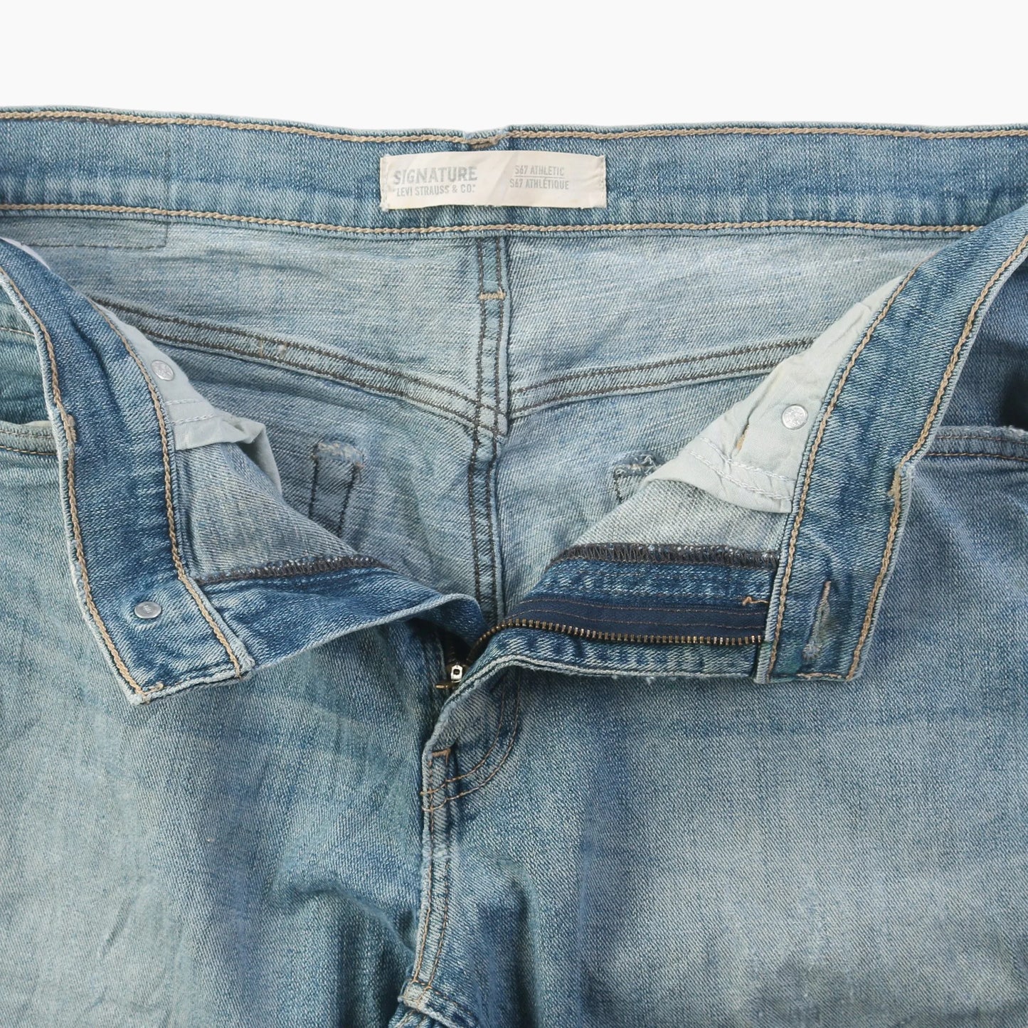 Vintage Signature Jeans - Denim 33/32