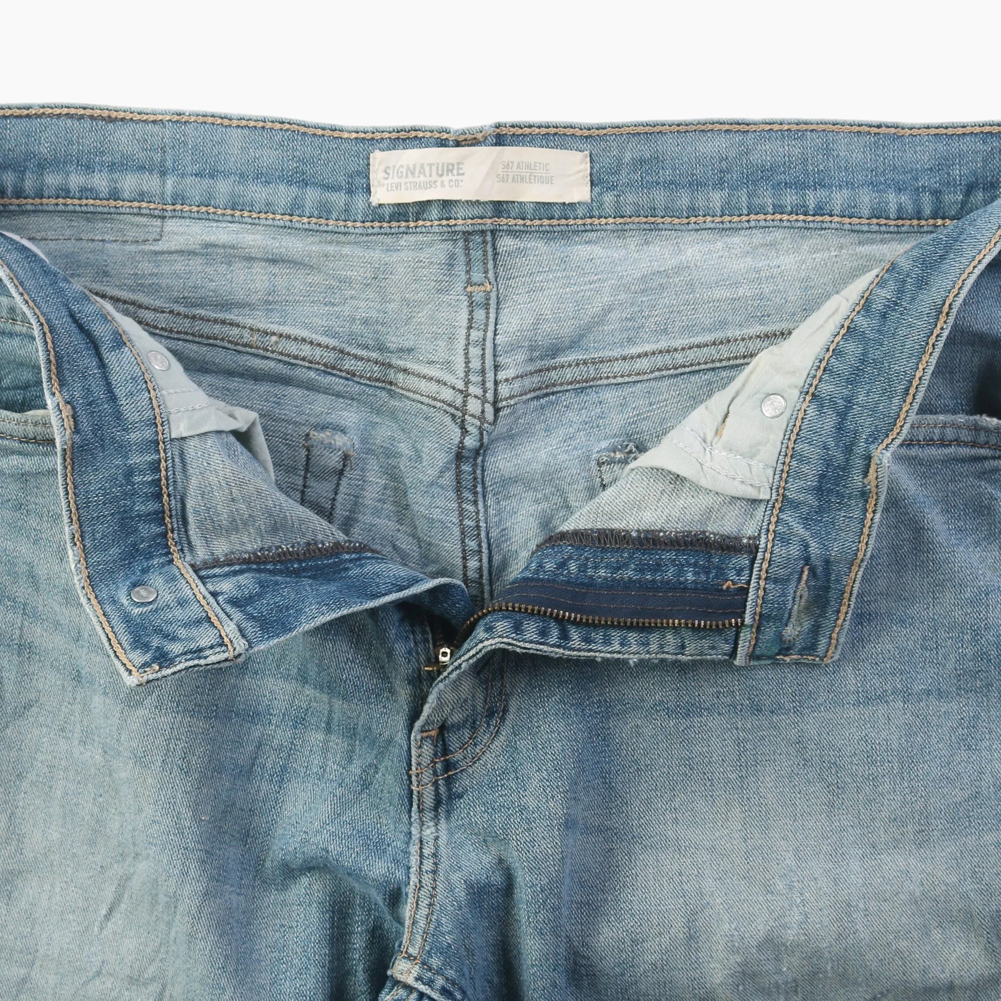 Vintage Signature Jeans - Denim 33/32