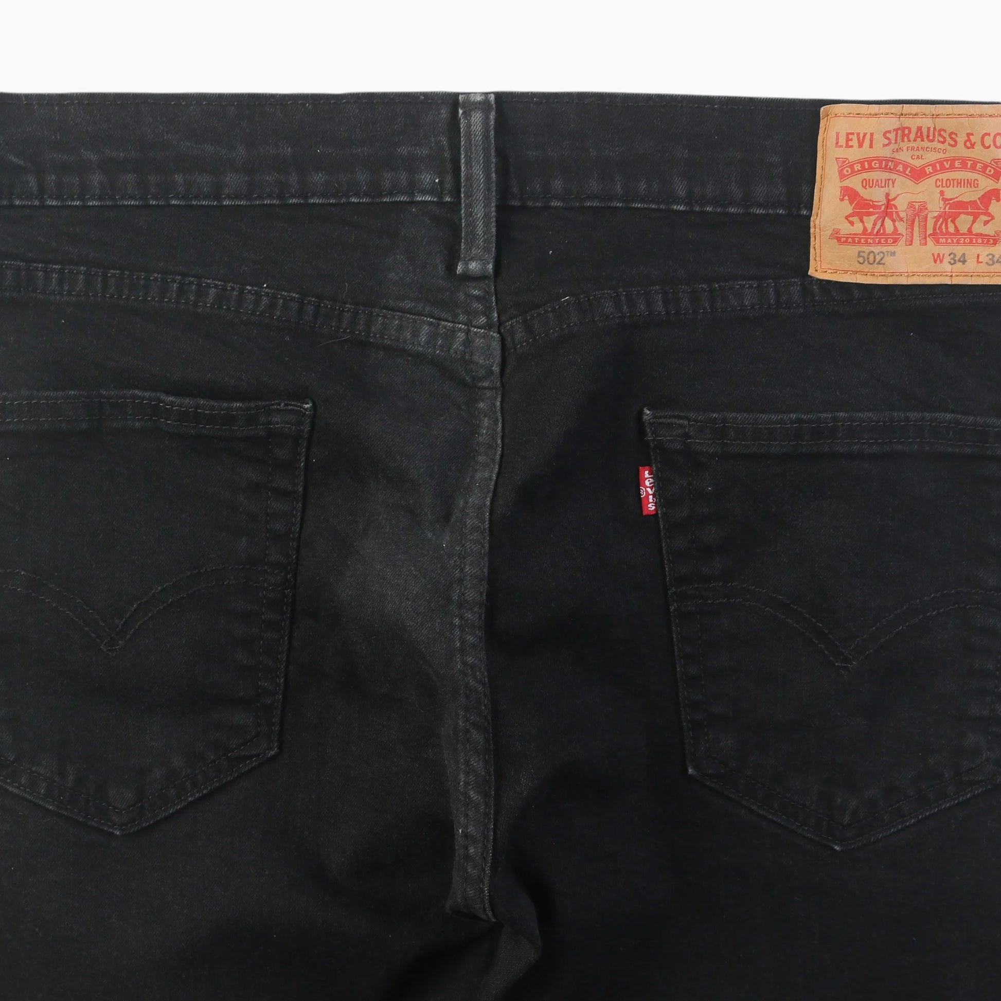 Vintage 502 Jeans - Black 34/34
