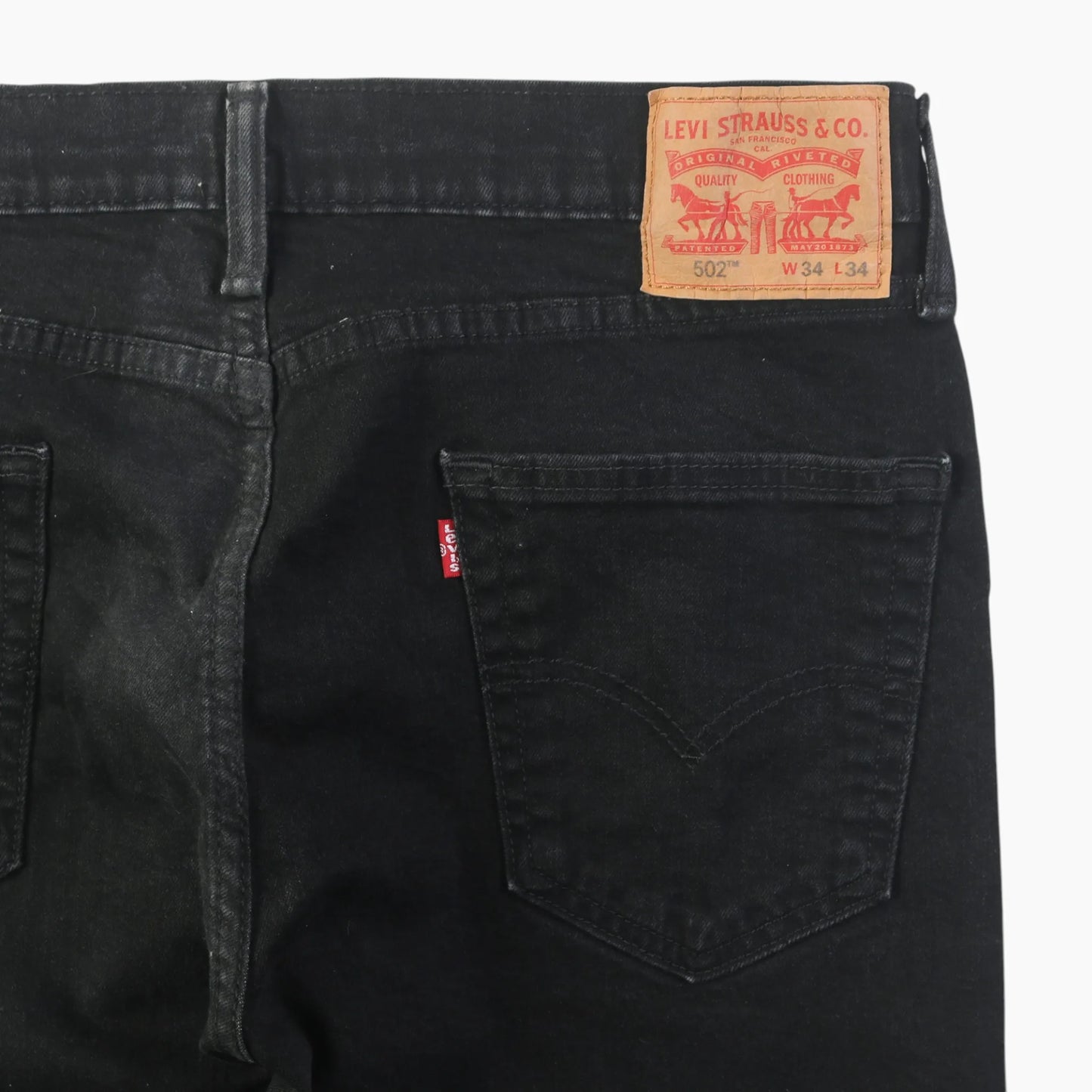 Vintage 502 Jeans - Black 34/34