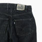 Vintage Silver Tab Baggy Fit Jeans - Black 29/30