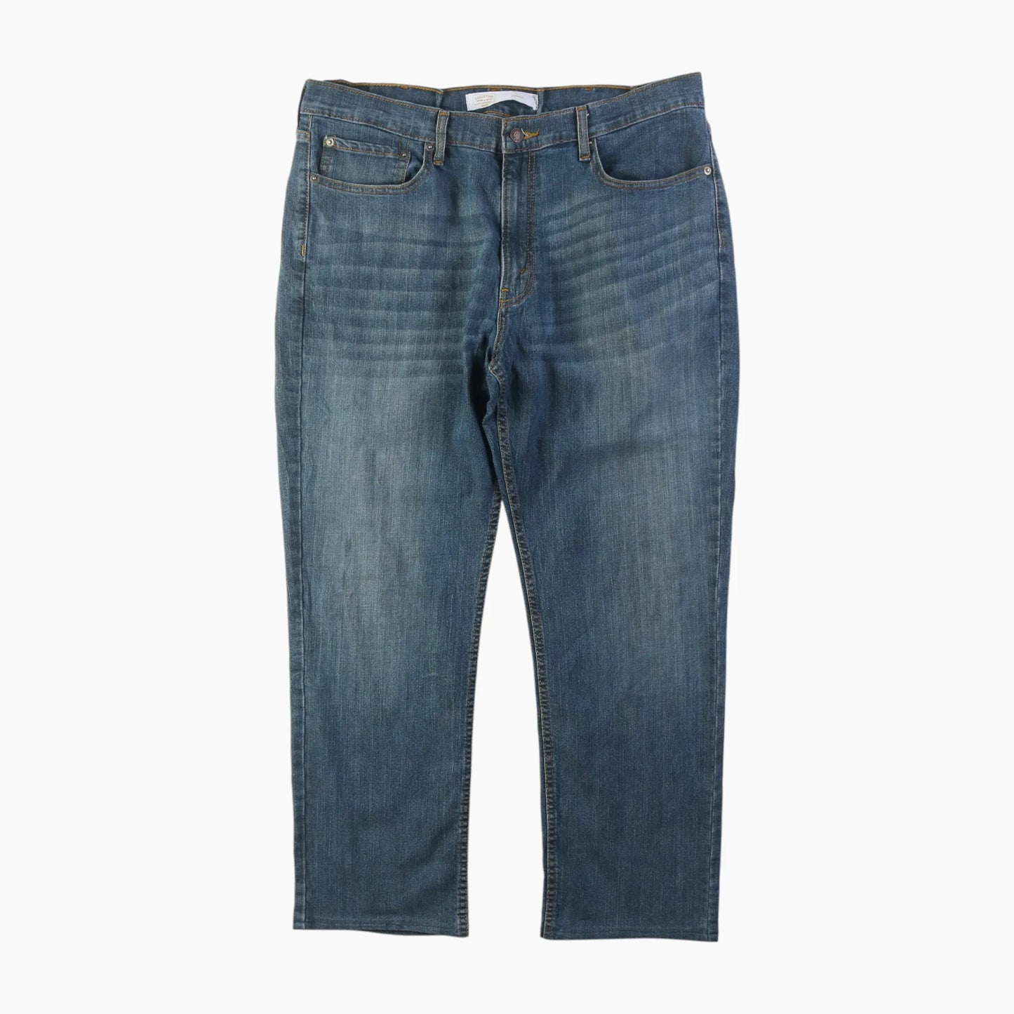 Vintage Signature Straight Jeans - Denim 38/32