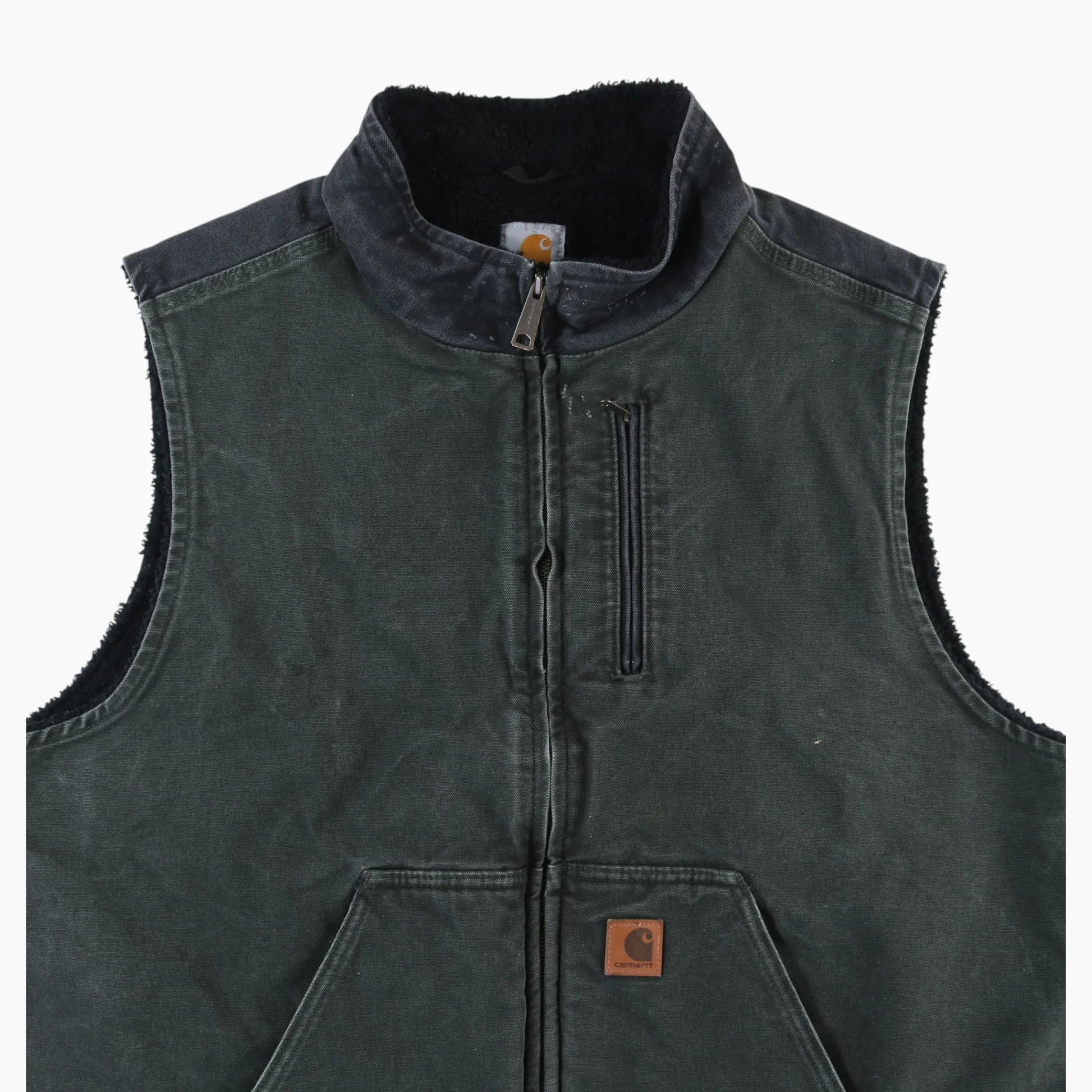 Lined Vest - Green