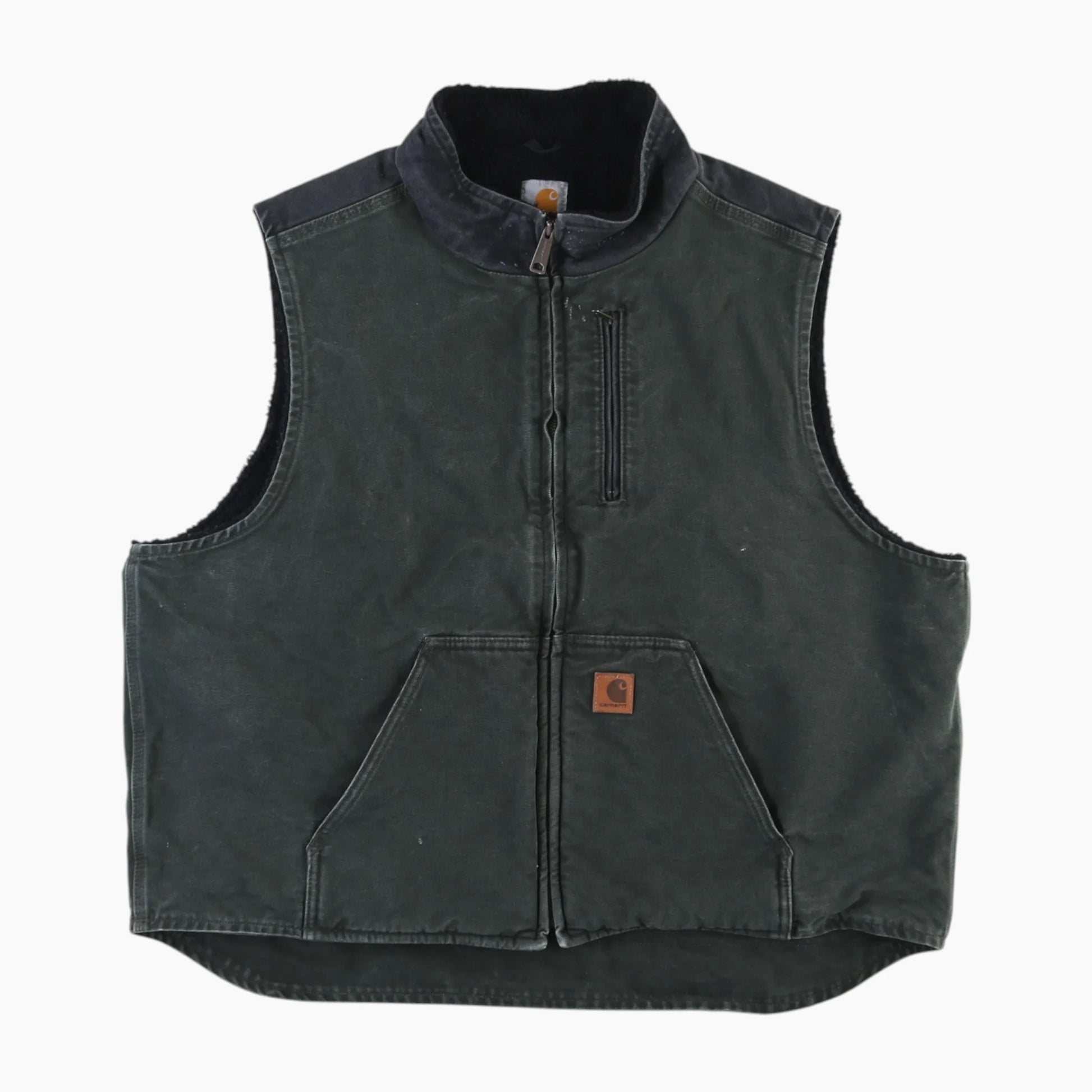 Lined Vest - Green