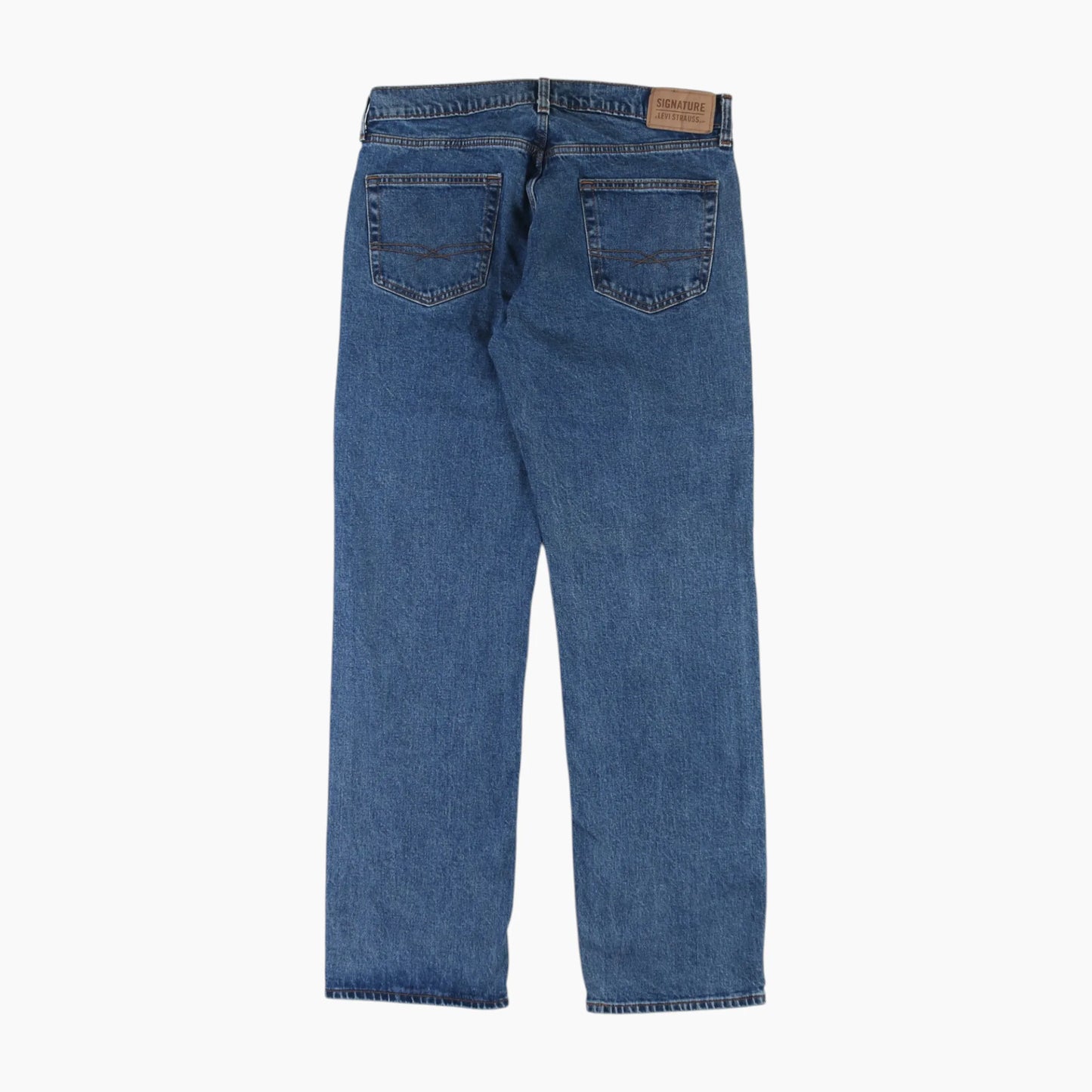 Vintage Signature Jeans - Denim 34/34