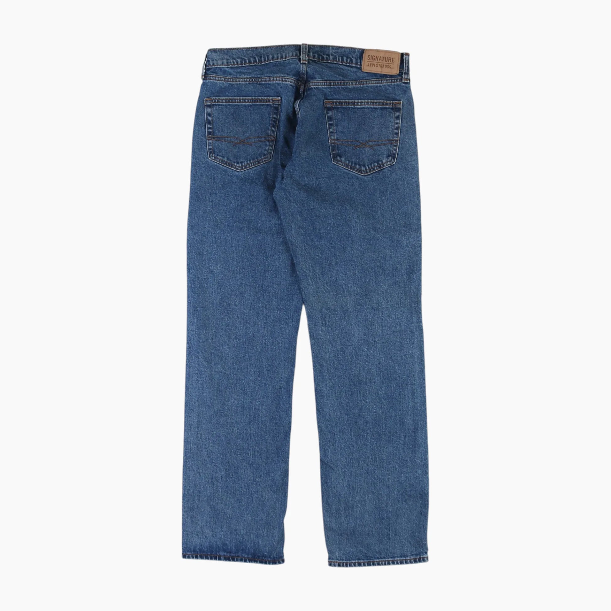 Vintage Signature Jeans - Denim 34/34