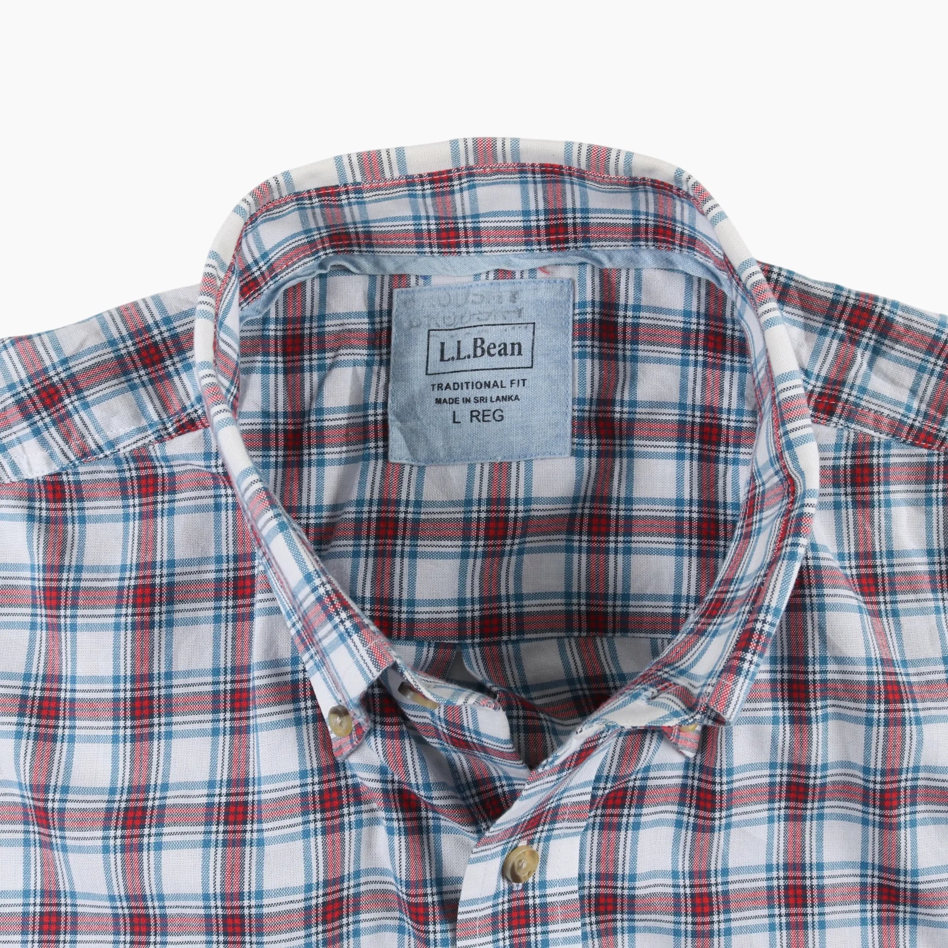Vintage Shirt - Red Check