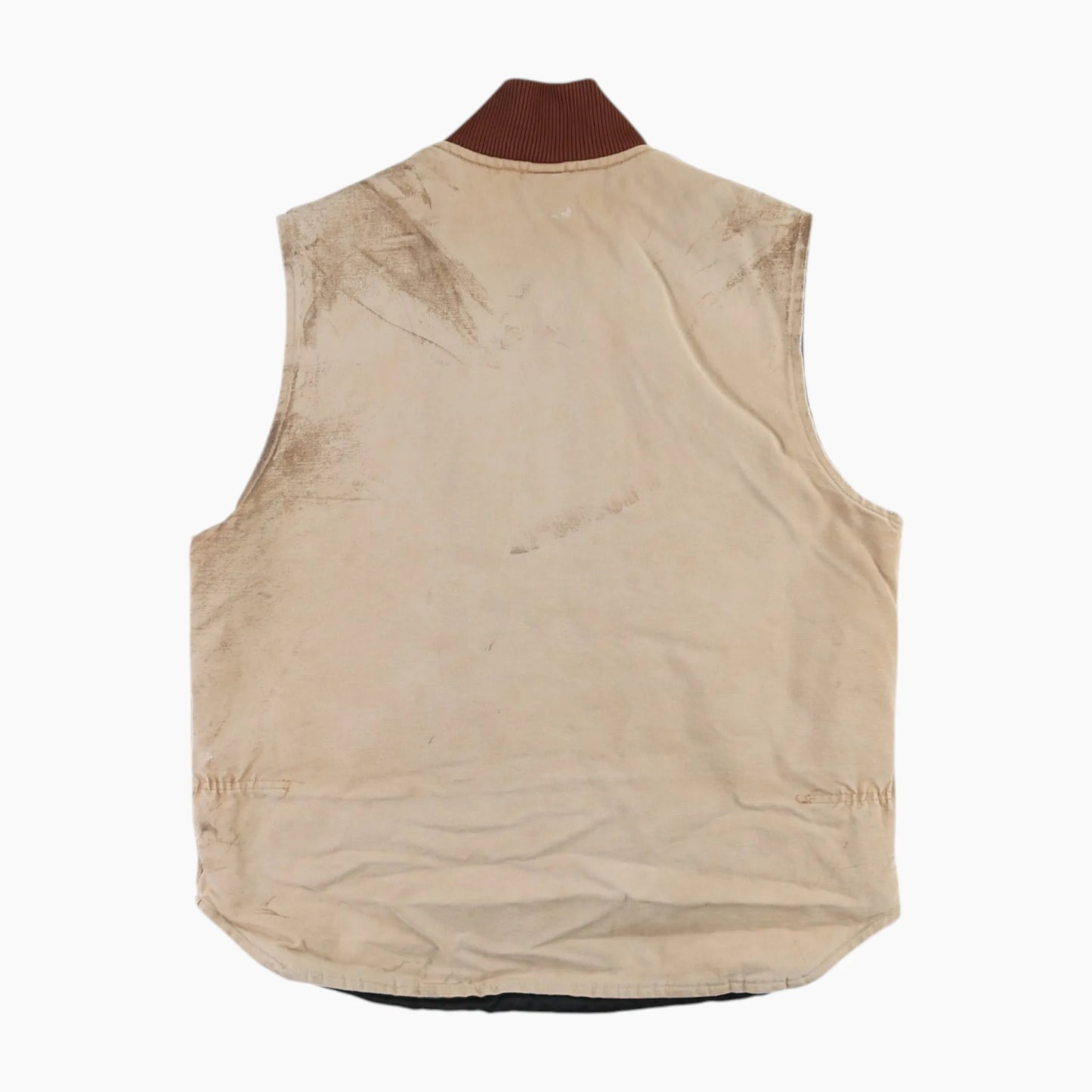 Lined Vest - Beige