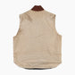 Lined Vest - Beige