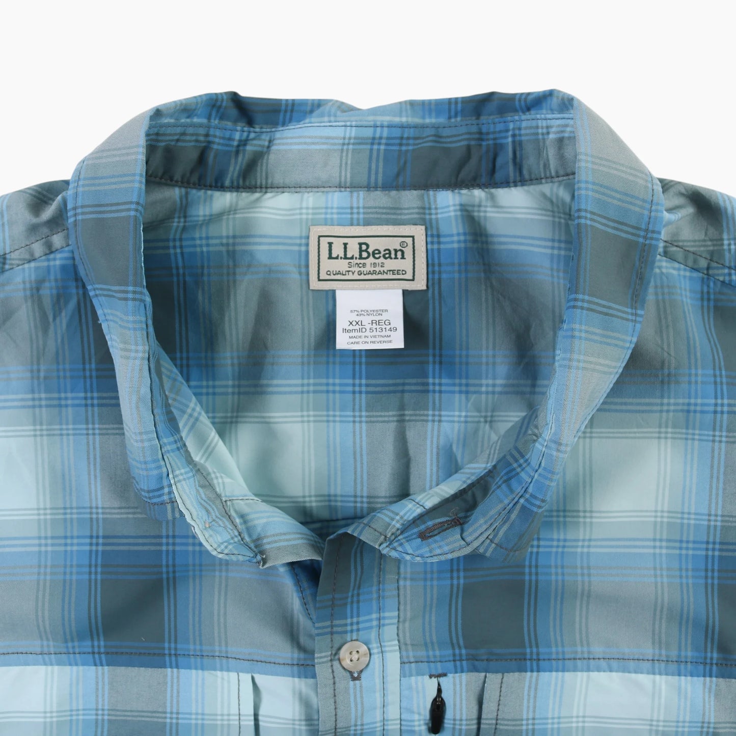 Vintage Shirt - Blue Check