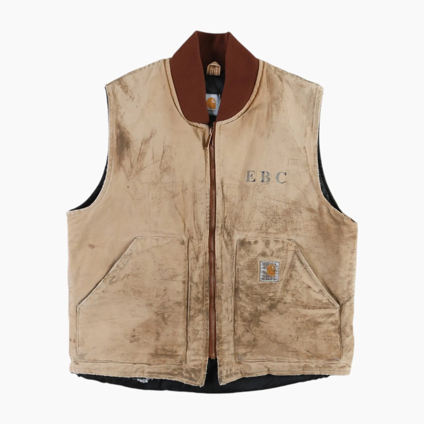 Lined Vest - Beige