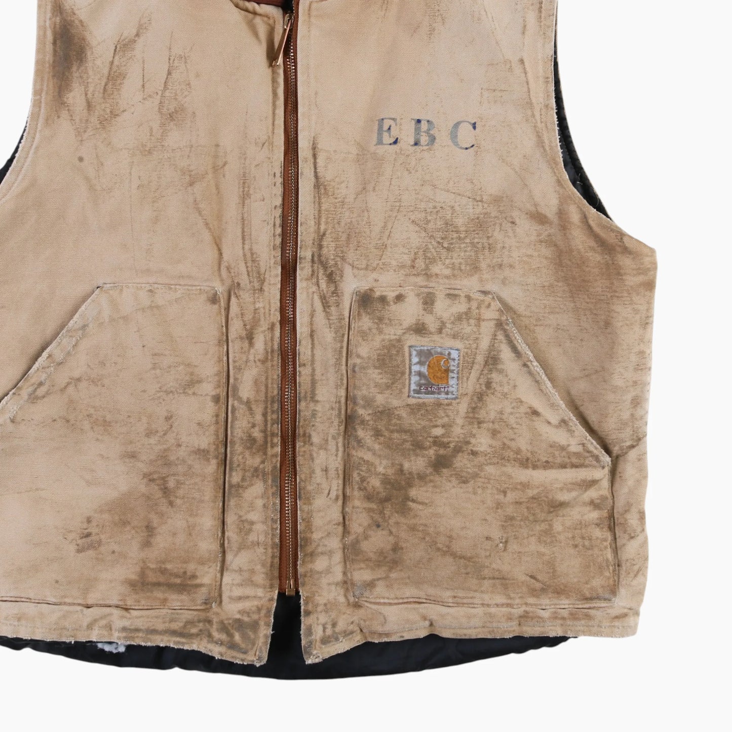 Lined Vest - Beige