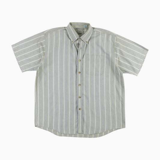 Vintage Shirt - Green Stripe