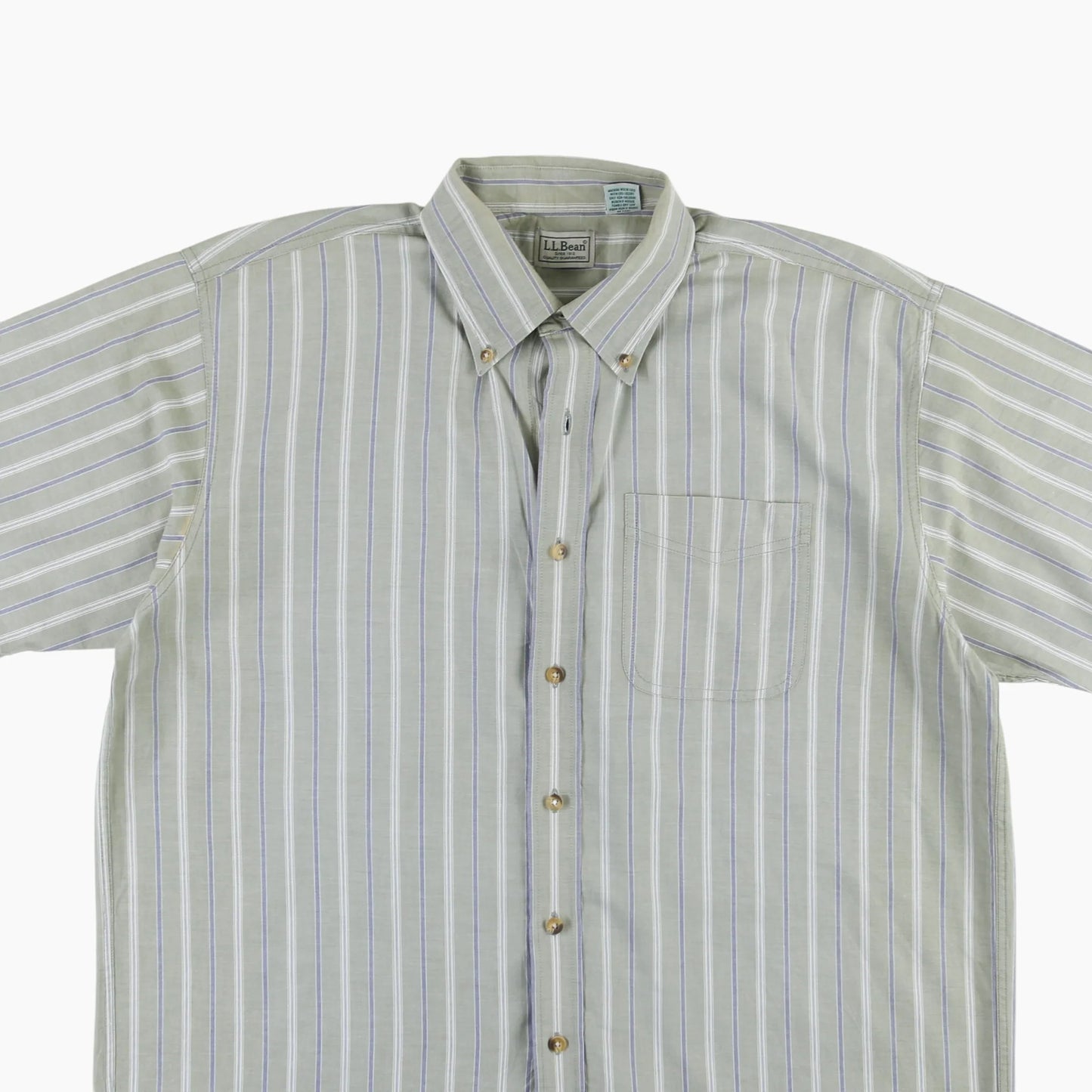 Vintage Shirt - Green Stripe